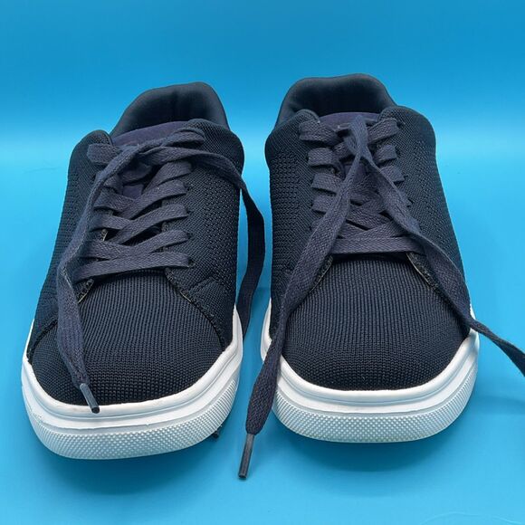 Ben Sherman Ollie Knit Sneaker 9 Navy.EUC - Picture 1 of 14